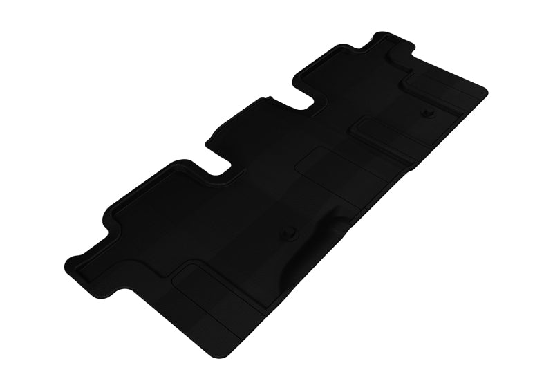 3D MAXpider L1NS05821509 2013-2020 Nissan/Infiniti Pathfinder/QX60/JX Kagu 2nd Row Floormats - Black