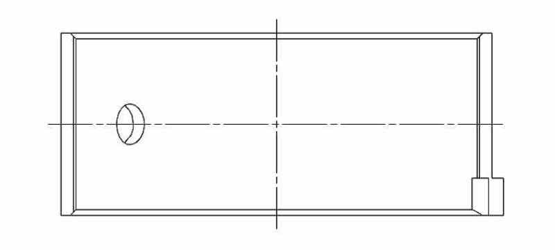 ACL 4B603H-01 Ford/Lotus 1500/1600 OHV/Twin Cam 001 Oversized High Performance Rod Bearing Set