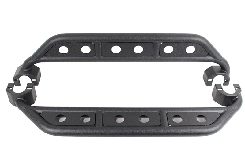 Fishbone Offroad 07-18 Jeep Wrangler JK 4 Door Steel Side Steps - Black Textured Powdercoat Fishbone Offroad
