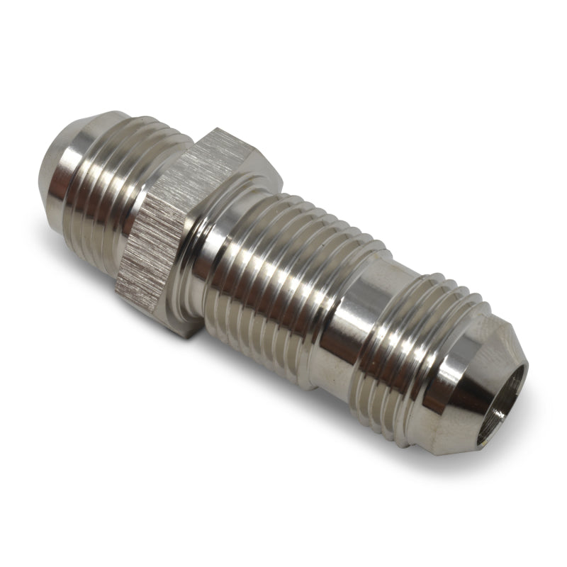 Russell -4 AN Straight Flare Bulkhead Fitting Endura - 661171