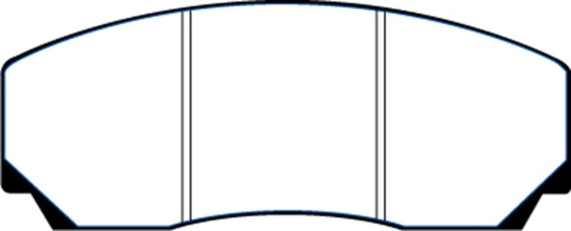 EBC 90-00 Aston Martin Vantage 5.3 (Twin Supercharged)(AP) Bluestuff Front Brake Pads - eliteracefab.com