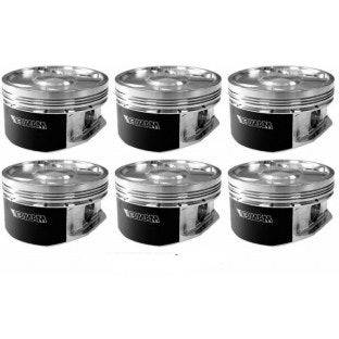MANLEY Piston Set w/ Rings 86mm STD Bore 9:1 Dish Toyota Supra Turbo - eliteracefab.com