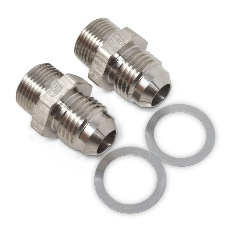 Russell Carburetor Fitting -6 AN 2-Pack - 640201
