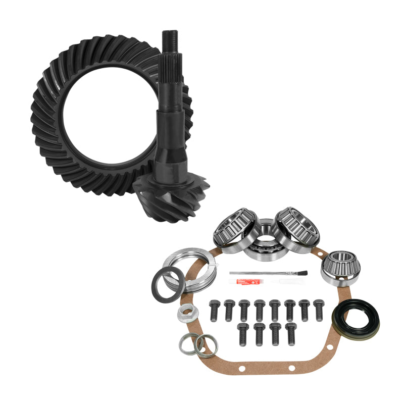 Yukon 10.5in Ford 4.56 Rear Ring & Pinion Install Kit Yukon Gear & Axle