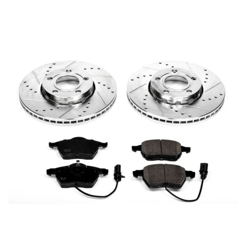 Power Stop 99-04 Audi A4 Front Z23 Evolution Sport Brake Kit PowerStop