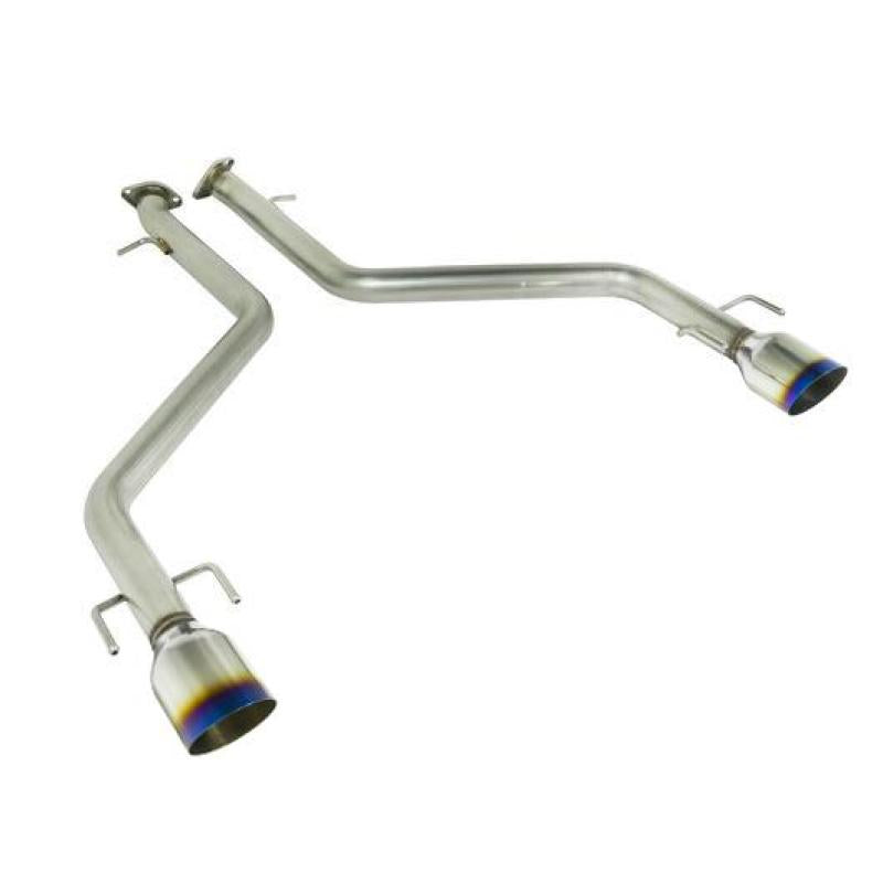 Remark 2021+ Lexus IS350 Axle Back Exhaust w/Burnt Single Wall Tip Remark