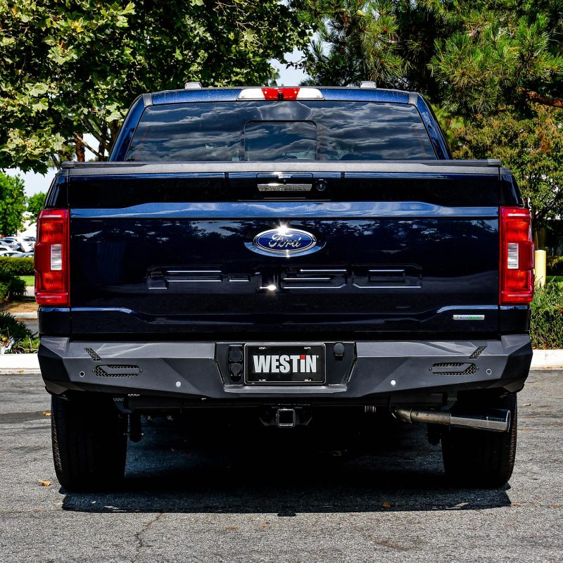 Westin 15-20 Ford F-150 Pro-Series Rear Bumper - Textured Black Westin