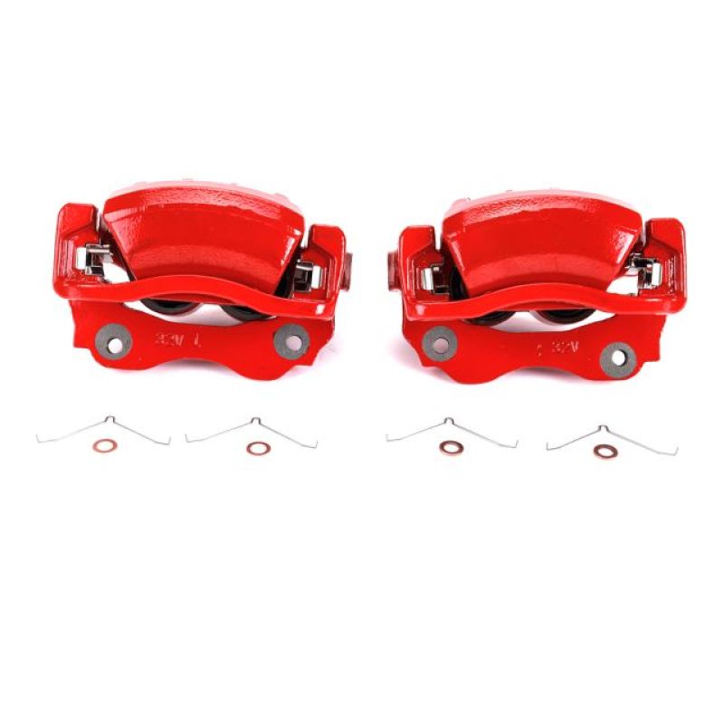 Power Stop 01-05 Lexus IS300 Front Red Calipers w/Brackets - Pair PowerStop
