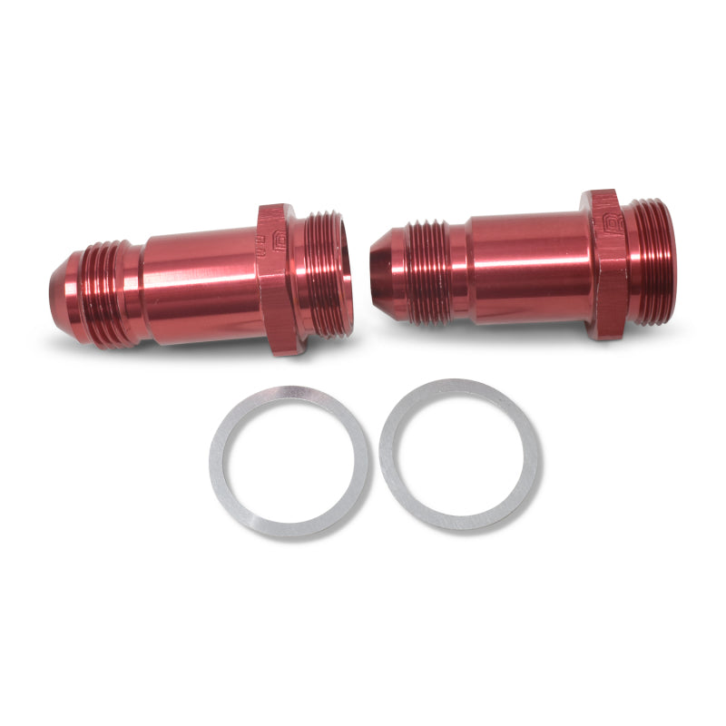 Russell Carburetor Fitting -8 AN 2-Pack - 640210