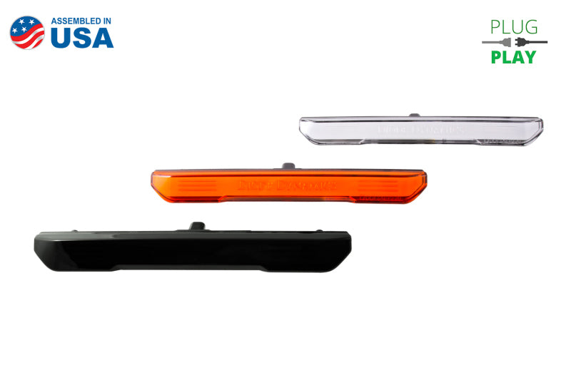 Diode Dynamics 20-21 Sierra 2500/3500 LED Sidemarkers HD Smoked Set Diode Dynamics