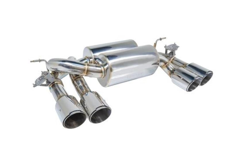 Remark BMW M3 (F80) / M4 (F82/F83) Axle Back Exhaust w/ Carbon Fiber Tip Cover Remark