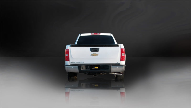 Corsa/dB 02-06 GMC Sierra Denali Ext Cab/Short Bed 1500 6.0L V8 Polished Sport Cat-Back Exhaust CORSA Performance
