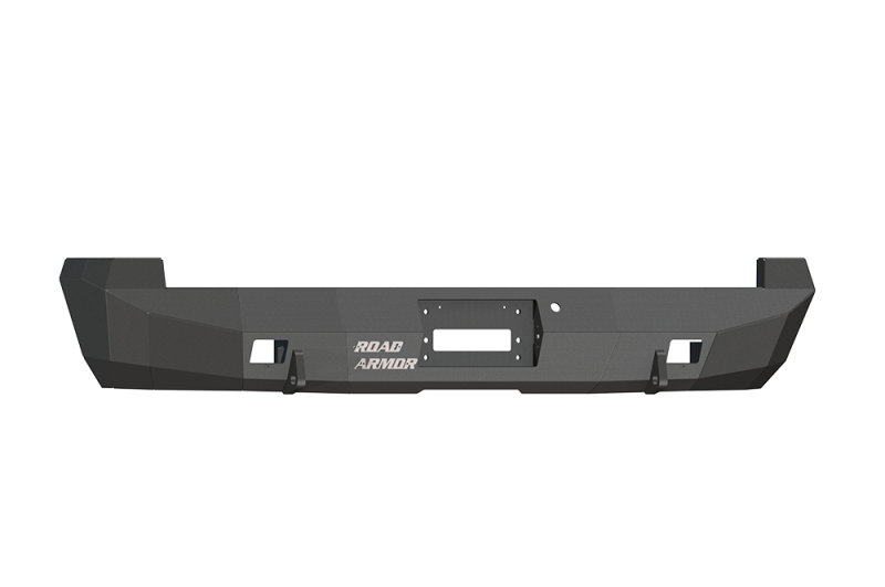 Road Armor 03-09 Chevy/GMC C4500 Kodiak Stealth Rear Winch Bumper - Tex Blk Road Armor