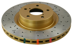 DBA 08-10 Toyota Sequoia/07-10 Tundra 2WD/4WD Front Drilled and Slotted 4000 Series Rotor - eliteracefab.com