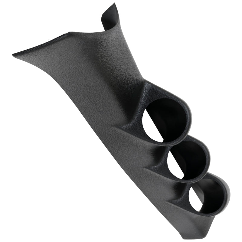 Autometer 82-92 Pontiac Firebird T Top / 82-92 Chevy Camato T Top Black 52mm Triple Pillar Gauge 12203