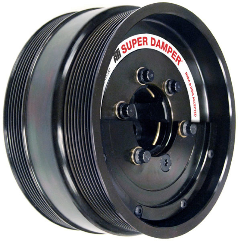 ATI Damper - 8.48in - Steel - 8 & 6 Grv - Ford 6.4 - Powerstroke - 08-10 - Ext Bal - 3 Ring - Diesel ATI918887