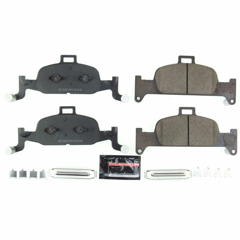 Power Stop 17-18 Audi A4 Front Z23 Evolution Sport Brake Pads w/Hardware PowerStop