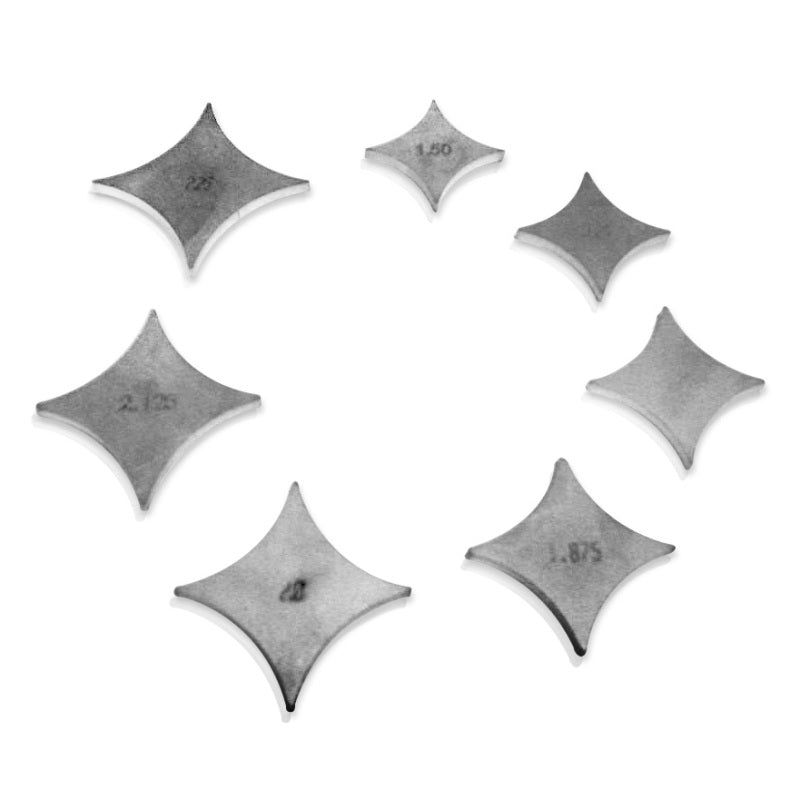 Stainless Works 2.00in Dia Collector Diamond Stainless Works