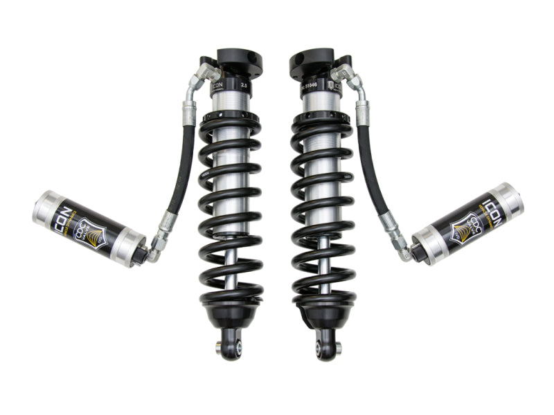 ICON 2.5 V.S. Remote Reservoir CDCV Coilover Kit for 1996-2004 Toyota Tacoma Ext Travel - 58715C
