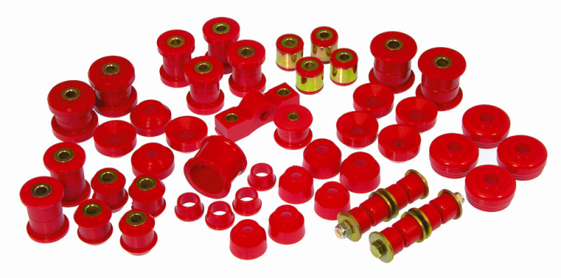 Prothane Total Vehicle Suspension Bushing Kit for 1984–1987 Honda Civic, Red – 8-2001