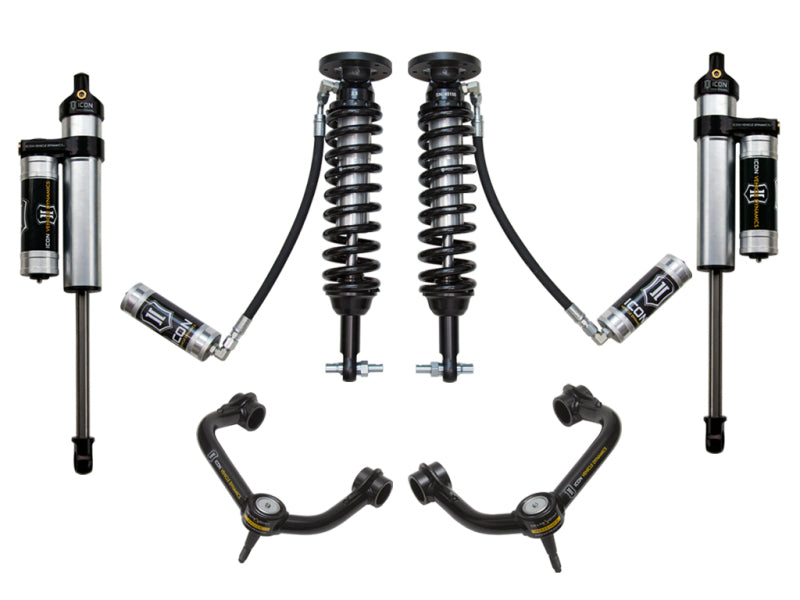 ICON 1.75-2.63in Stage 4 Tubular UCA Suspension System for 2014 Ford F-150 4WD - K93064T