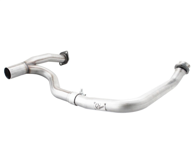 aFe Power Twisted Steel Y-Pipe Aluminized 2in 12-14 Jeep Wrangler (JK) V6 3.6L (4dr) aFe