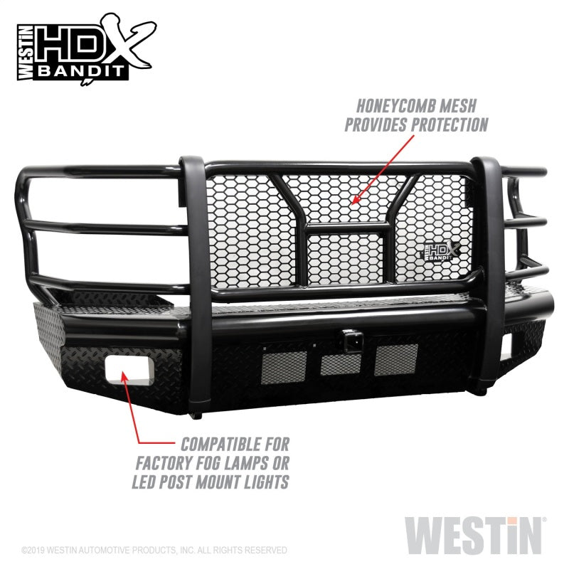 Westin/HDX Bandit 18-20 Ford F-150 (Excl. EcoBoost) Front Bumper - Black Westin