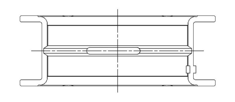ACL 5M590HC-001 **Coated** Ford Prod. V8 255-289-302 Race Series Engine Crankshaft Main Bearing Set