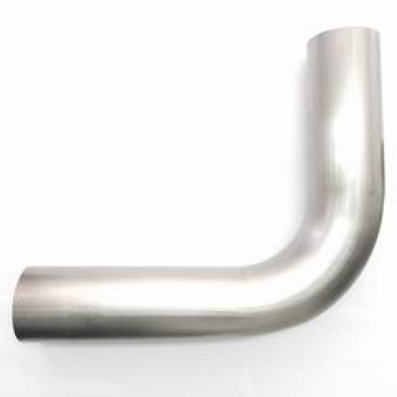 Ticon 2.5in Diameter 90° .047in WT 3.75in CLR 4in Leg/6in Leg Titanium Mandrel Bend