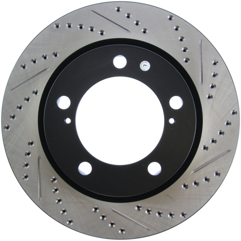 StopTech Slotted & Drilled Sport Brake Rotor Stoptech