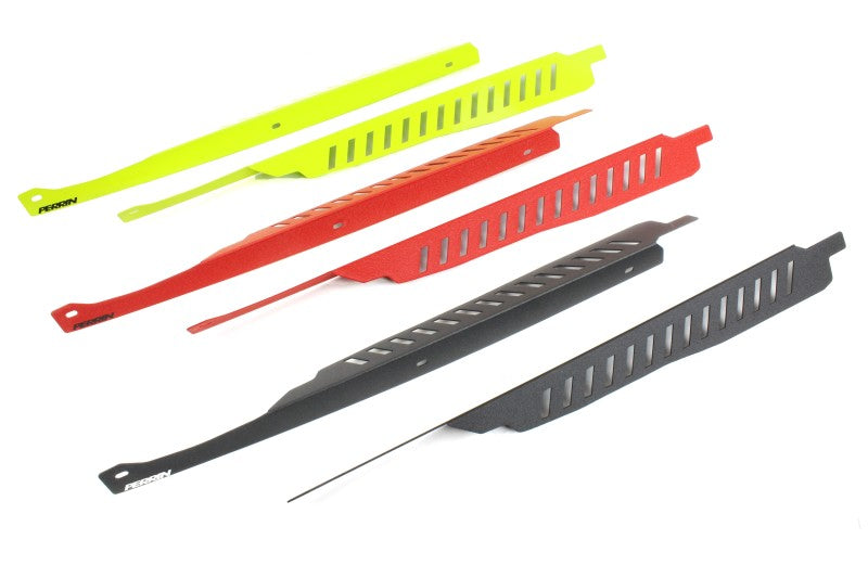 Perrin 11-14 Subaru WRX/STI Fender Shroud Set - Red - eliteracefab.com