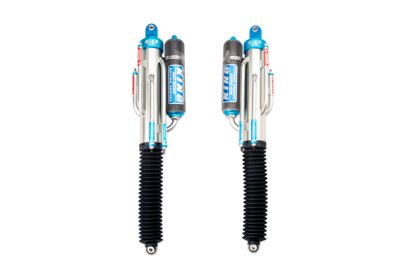 King Shocks 2017+ Ford F150 Raptor 4WD Rear 3.0 Dia Bypass Piggyback Shock w/Perf Fin Res (Pair).