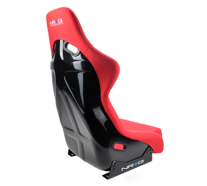 NRG FRP Bucket Seat (Red Cloth) - Large - FRP-300RD