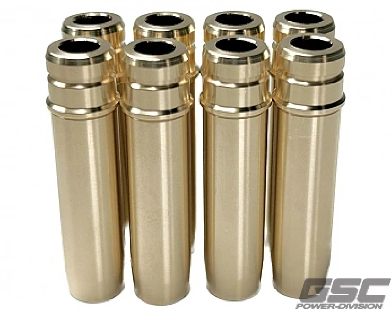 GSC P-D Nissan SR20DET/RB26 Intake Valve Guide w/Stopper +.001in Oversize OD - Single - 3128.001-1