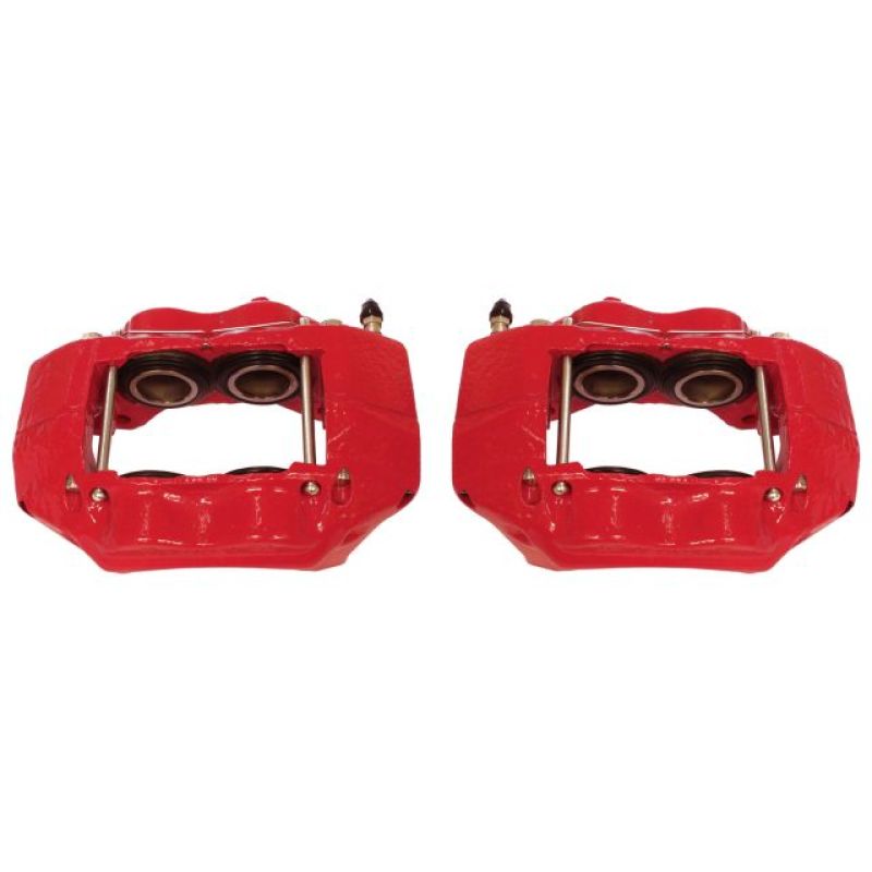 Power Stop 95-03 Toyota Tacoma Front Red Calipers w/o Brackets - Pair - eliteracefab.com