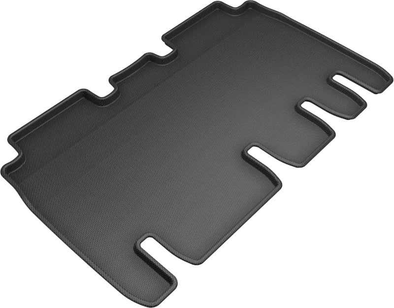 3D MAXpider 2016-2020 Tesla Model X Kagu 2nd Row Floormats - Black - eliteracefab.com