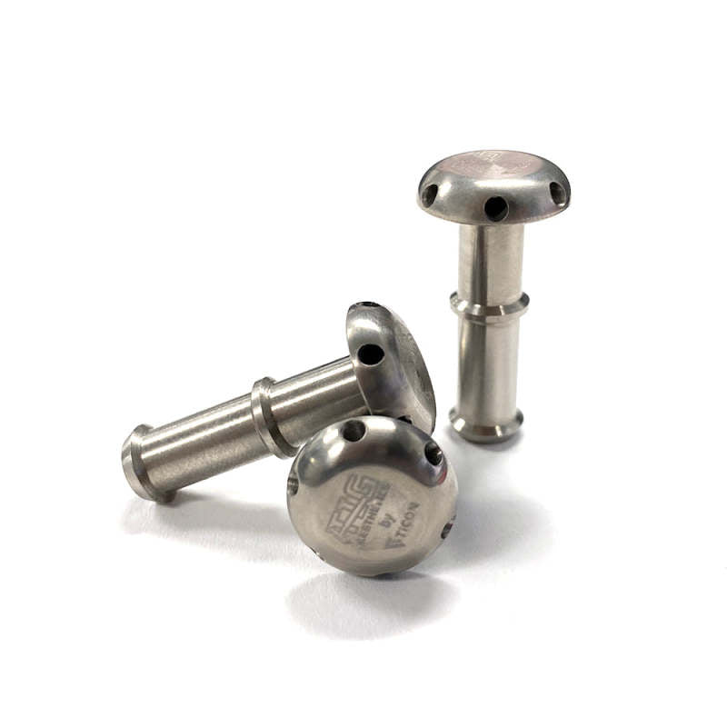 Ticon TIG Aesthetics Titanium Shower Diffuser Barb Outlet 3 Piece (1 Box)