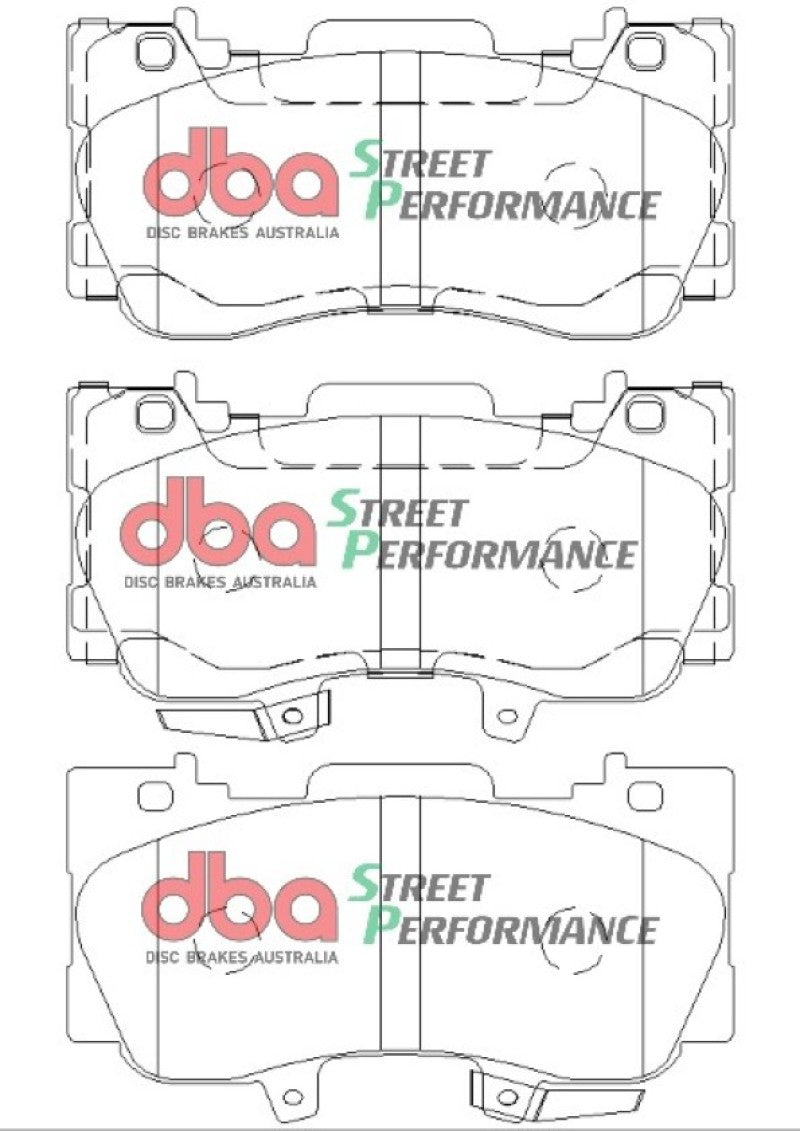 DBA 08/14-06/18 Ford Mustang 2.3 Ecoboost SP500 Brake Pads DBA