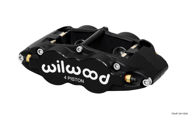 Wilwood Caliper-Forged Superlite 4R 1.12/1.12in Pistons 0.81in Disc - eliteracefab.com