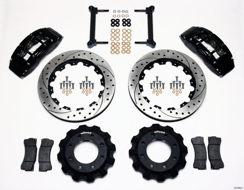 Wilwood TC6R Front Kit 16.00in Drilled 1999-2010 GM H2 Truck/SUV 2500 Wilwood