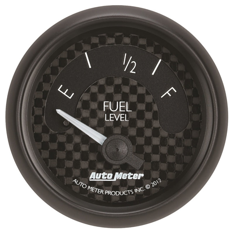 Autometer GT Series 52mm Short Sweep Electronic 73-10 ohms Fuel Level (For most Ford and Chrysler) 8015