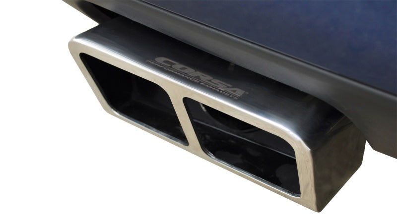Corsa 11-13 Dodge Challenger SRT-8 6.4L V8 Manual Polished Xtreme Cat-Back Exhaust CORSA Performance