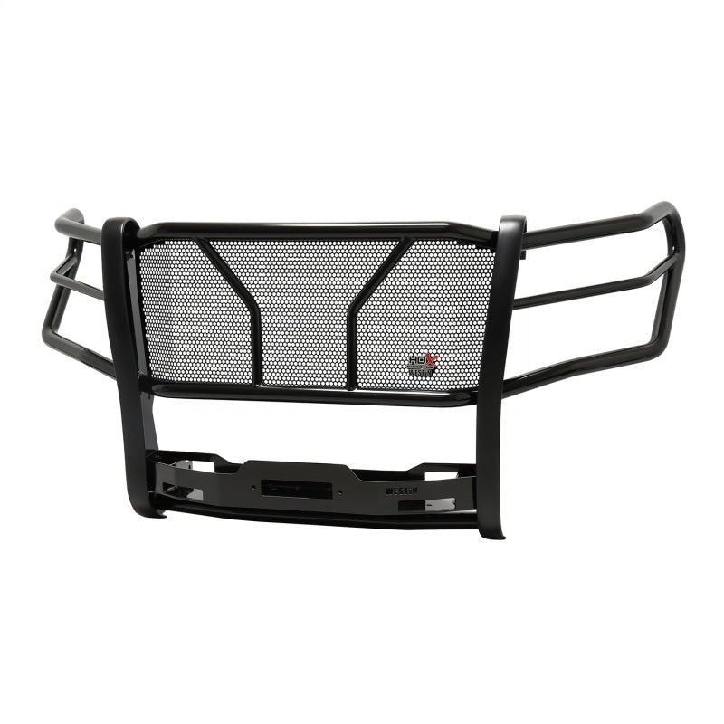 Westin 22-23 Chevrolet Suburban/Tahoe HDX Winch Mount Grille Guard - Black Westin