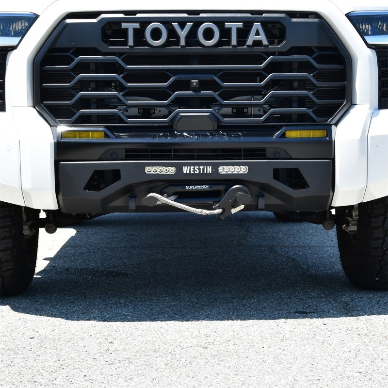 Westin 22-23 Toyota Tundra Pro-Series Front Bumper - Textured Black Westin