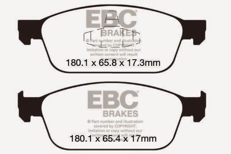 EBC BlueStuff Front Brake Pads - DP52145NDX EBC