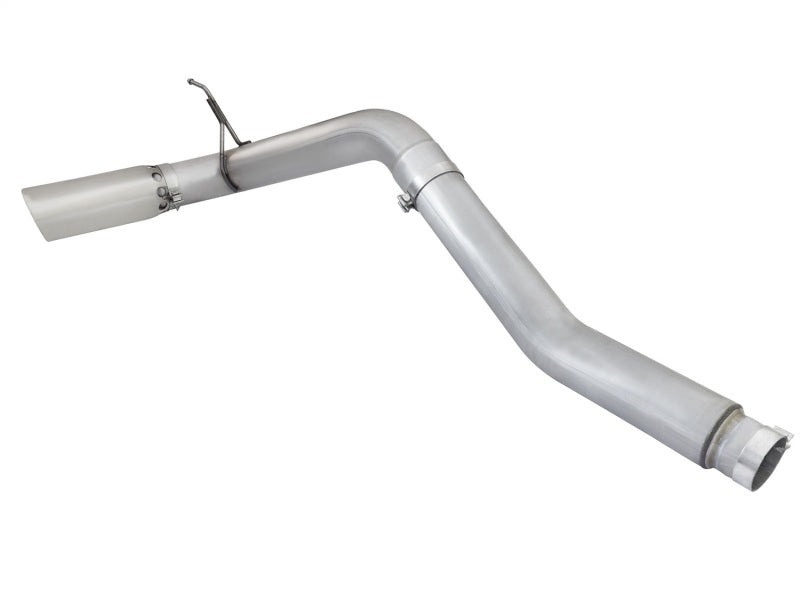 aFe Atlas Exhaust 5in DPF-Back Exhaust Aluminized Steel 2016 Nissan Titan XD V8-5.0L w/ Polished Tip aFe