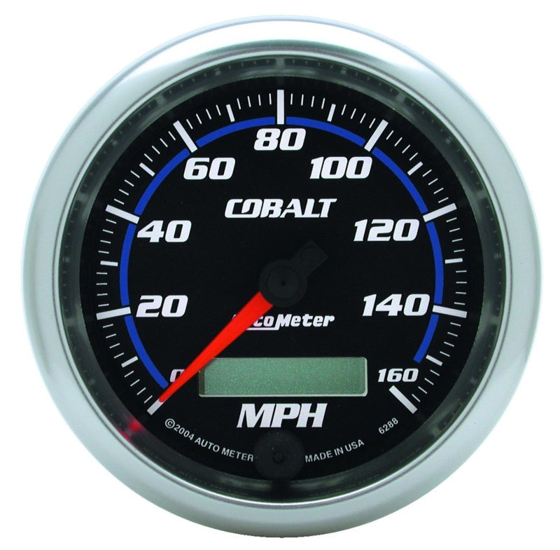 Autometer Cobalt 3-3/8in 160mph In-Dash Electronic Speedometer 6288