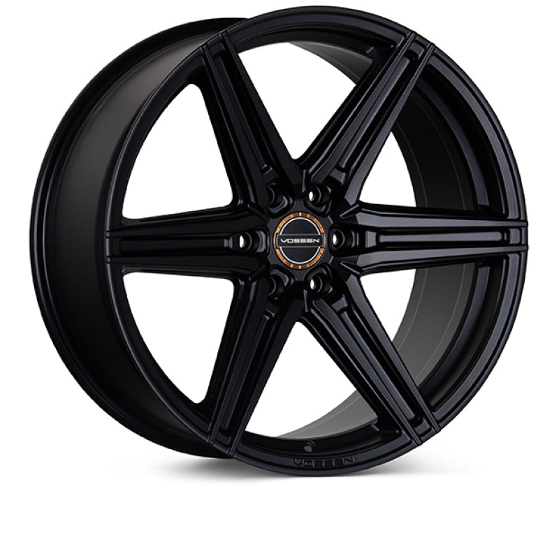 Vossen HF6-2 24x10 / 6x139.7 / ET25 / Deep Face / 106.1 - Satin Black Wheel- HF62-4G45