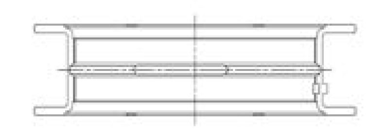ACL 5M1432HX-STD Ford V8 351M-351W-400 Race Series Main Bearing Set