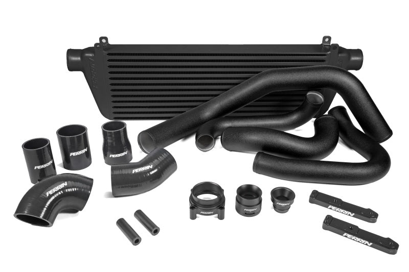 Perrin 22-23 Subaru WRX Front Mount Intercooler Kit (Black Tubes & Black Core) Perrin Performance